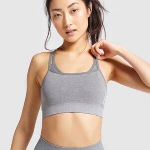 NWT - Gymshark Adapt Seamless Sports Bra - Grey